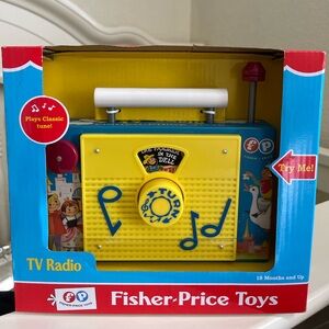 Fisher price TV radio toy